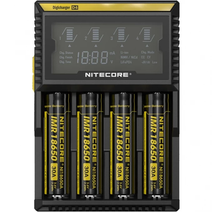 Зарядное устройство NITECORE D4 11480 Зарядное устройство NITECORE D4 11480